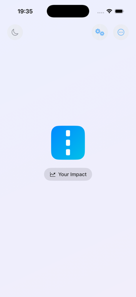 Drifo app dashboard keeping drivers focused and distraction-free